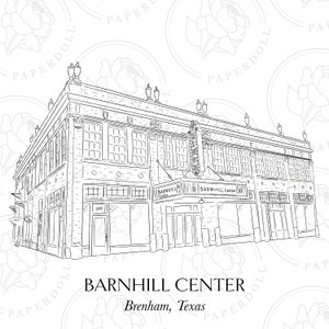 Custom Wedding Venue Drawing  | Custom Venue illustration for wedding invitation | Digital sketch of Wedding Church