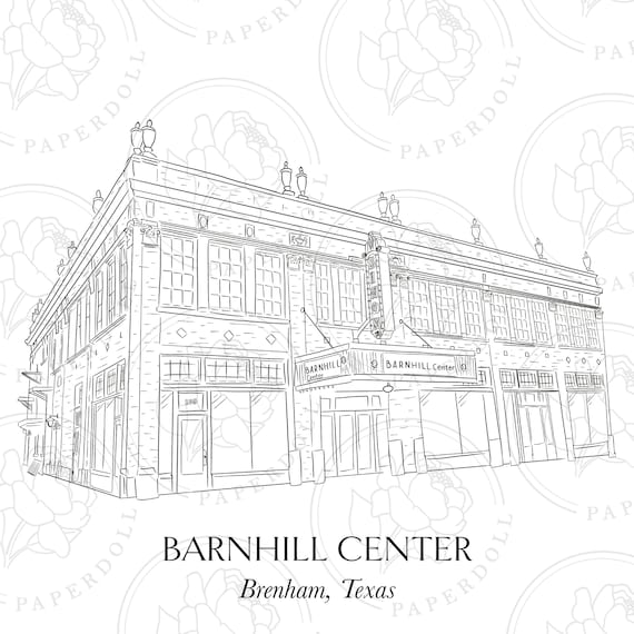 Custom Wedding Venue Drawing  | Custom Venue illustration for wedding invitation | Digital sketch of Wedding Church