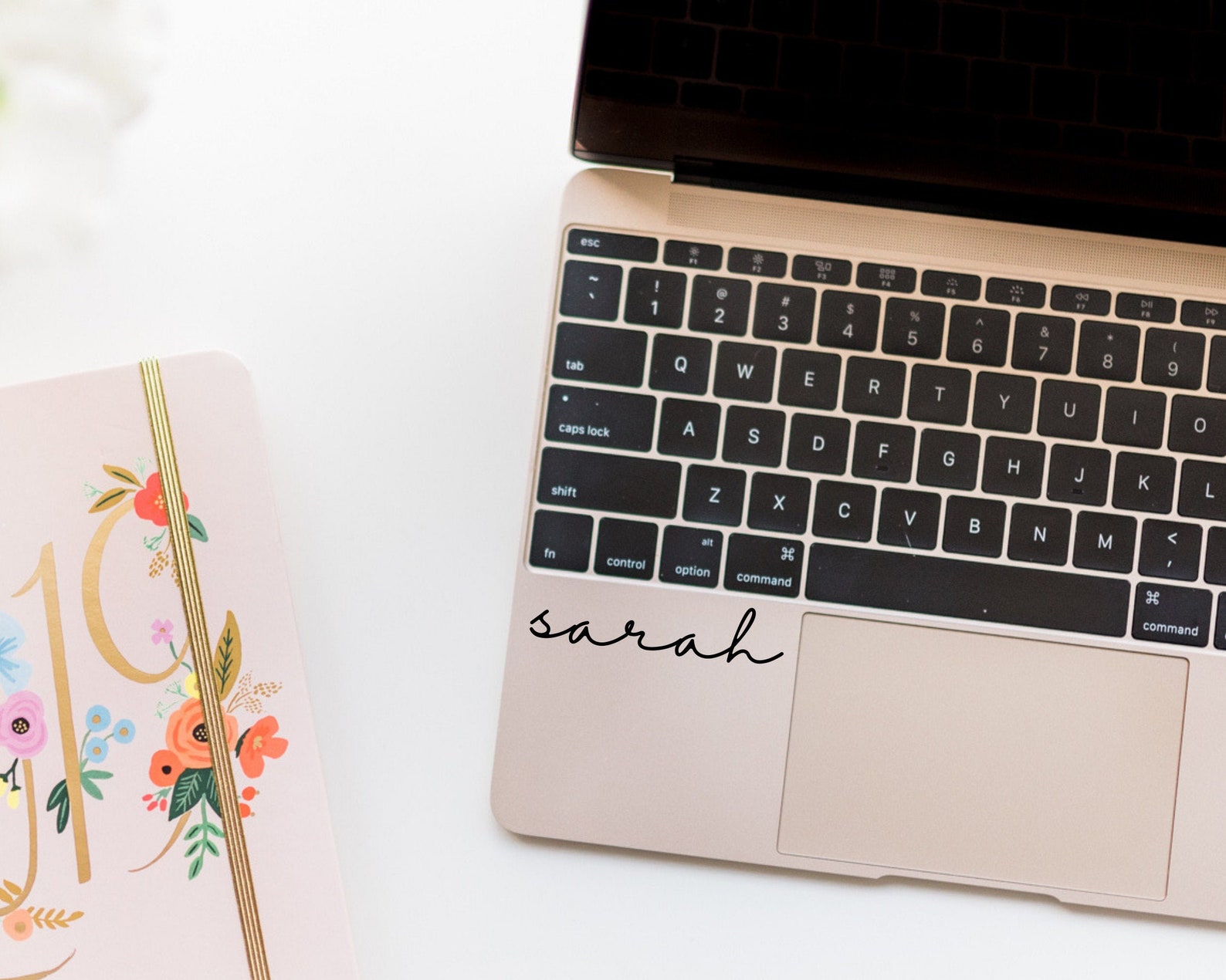 Custom Name Computer Sticker Laptop Decal Happy Stickers Etsy