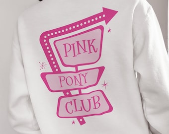 Pink Pony Club SVG PNG Digital Download Vinyl Cut File