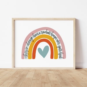 Regenbogen Digital Art Print