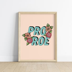 Pro Roe Floral Digital Art Print