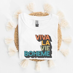 Viva La Vie Boheme SVG PNG デジタルダウンロード ビニールカットファイル