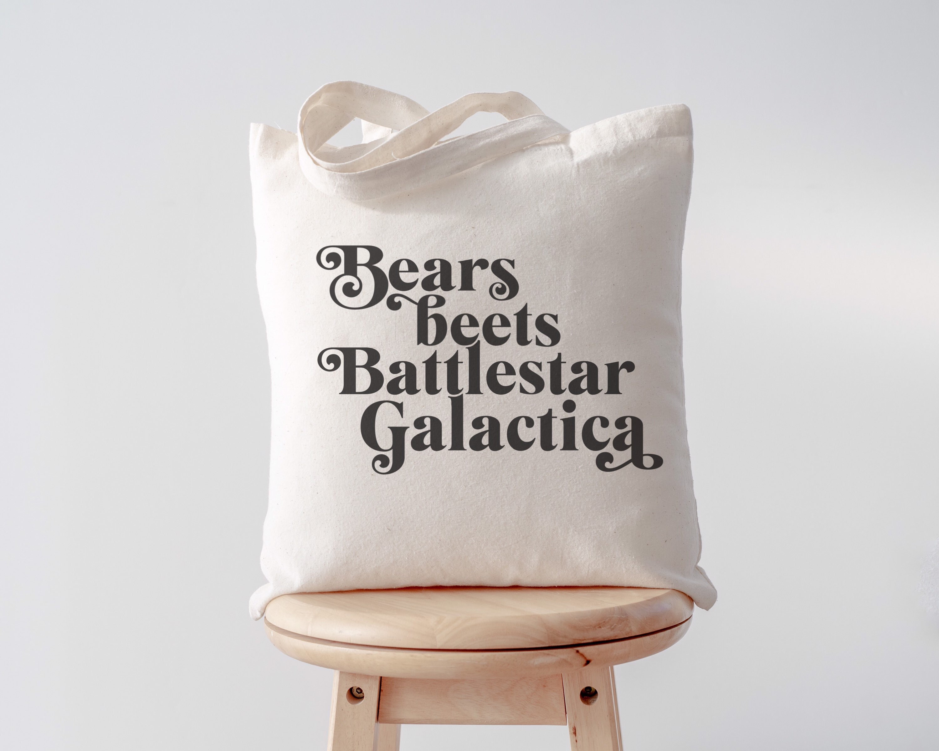 Quot;Bears Beets Battlestar Galactica " Sticker For Sale By Fairprice