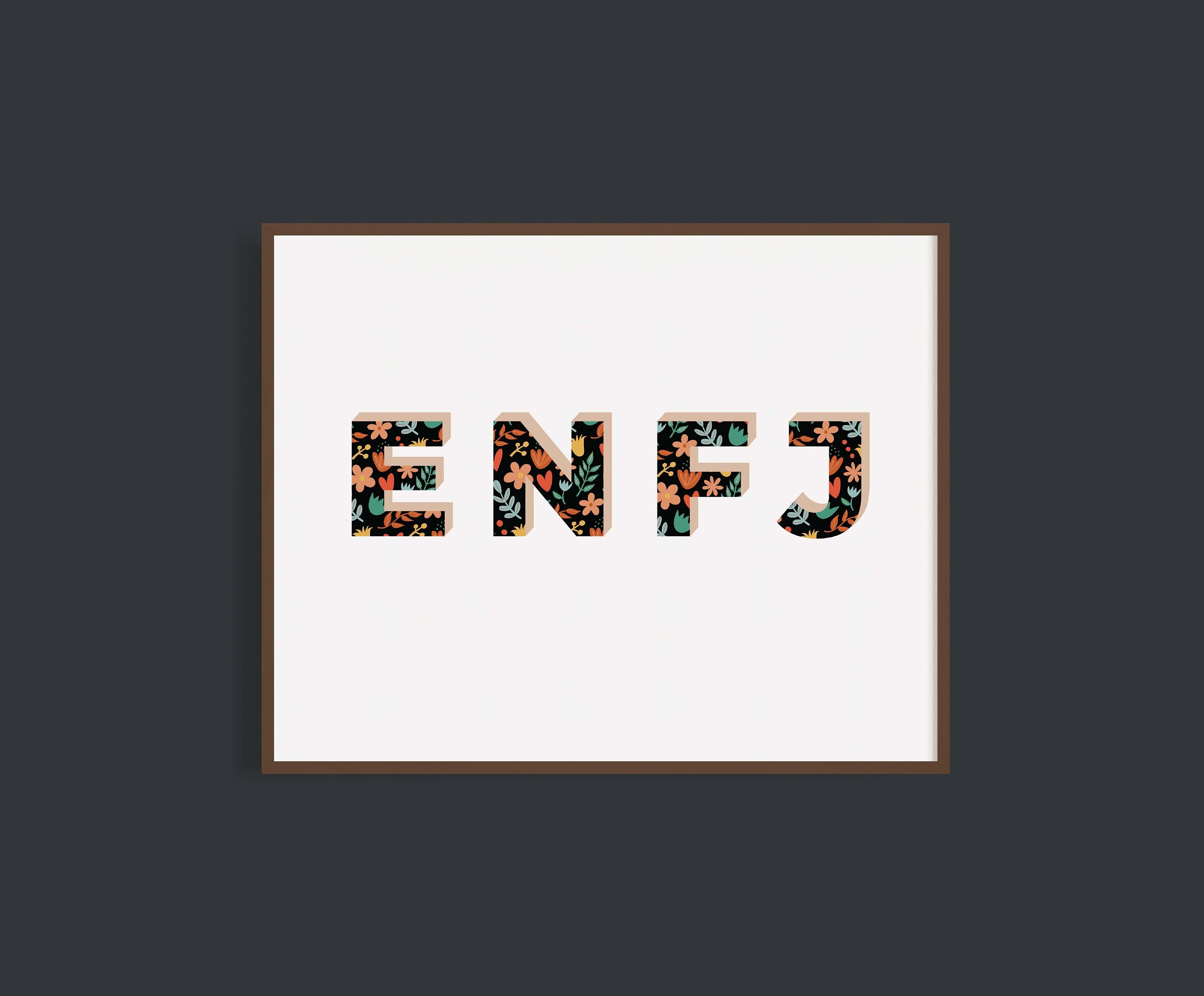 ENFJ - MBTI Protagonist Personality Greeting Card for Sale by BrainChaos