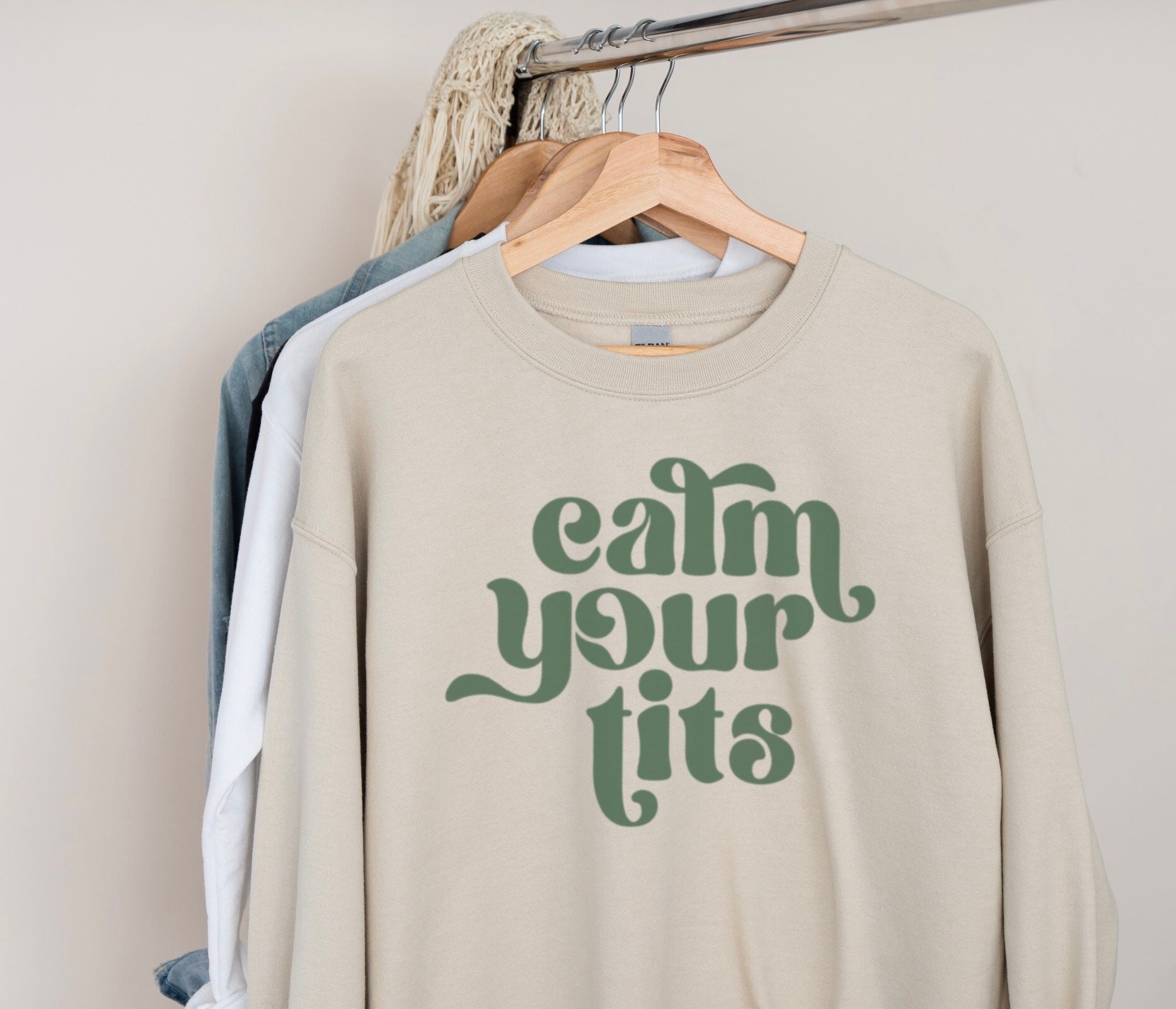 Calm Your Tits Digital Download SVG and PNG Files - Etsy