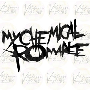 My Chemical Romance Band Logo - Vinyl Decal Sticker - Alternative Rock - Various Colors and Sizes