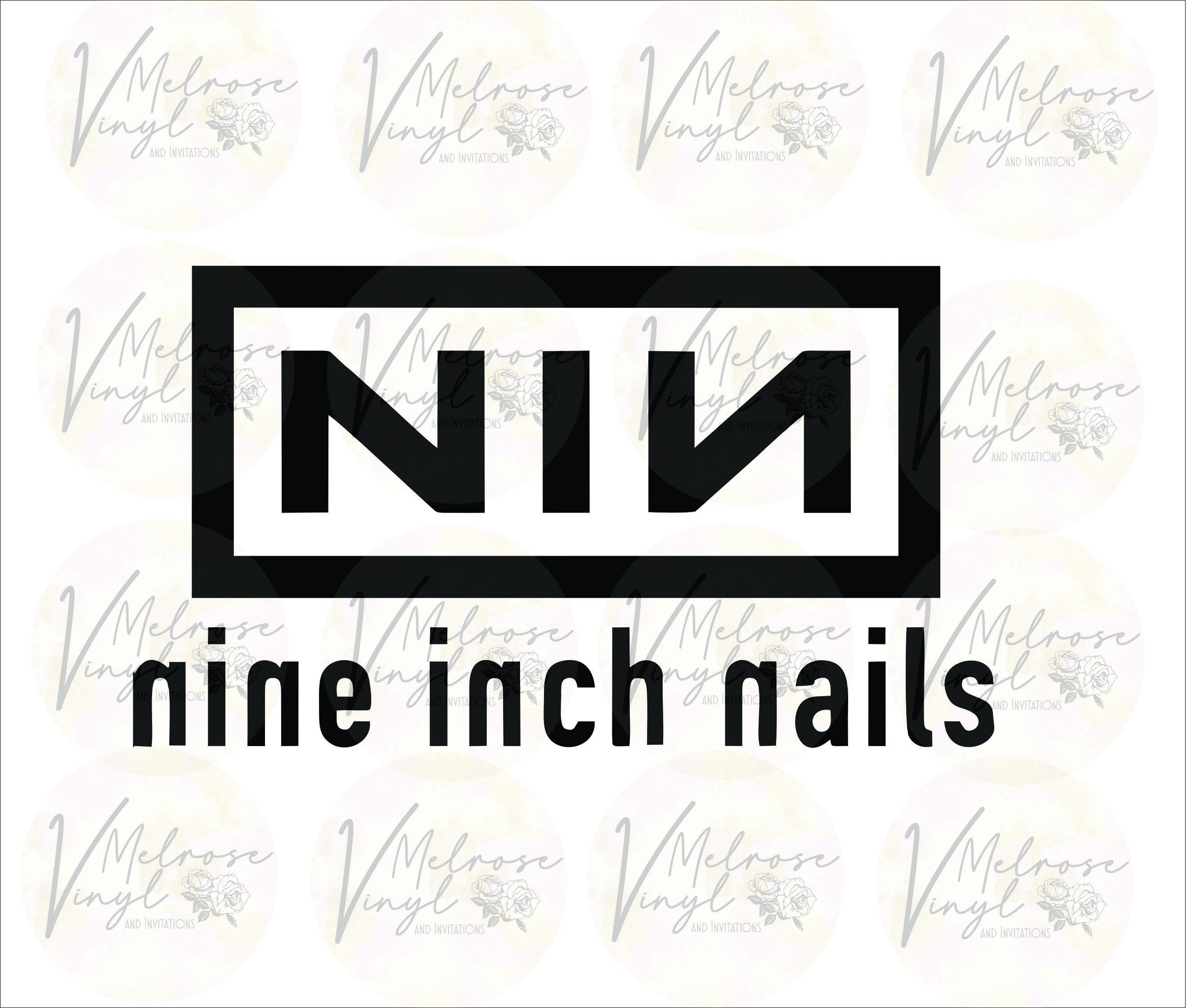Nine Inch Nails Logo by moby2112 - MakerWorld