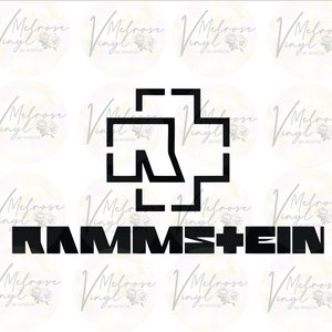Rammstein Logo - Vinyl Decal Sticker - Metal - Various Colors and Sizes