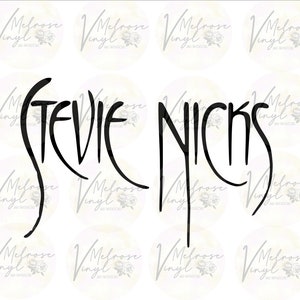 Stevie Nicks - Vinyl Decal Sticker - Rock & Roll - Classic Rock - Various Colors and Sizes