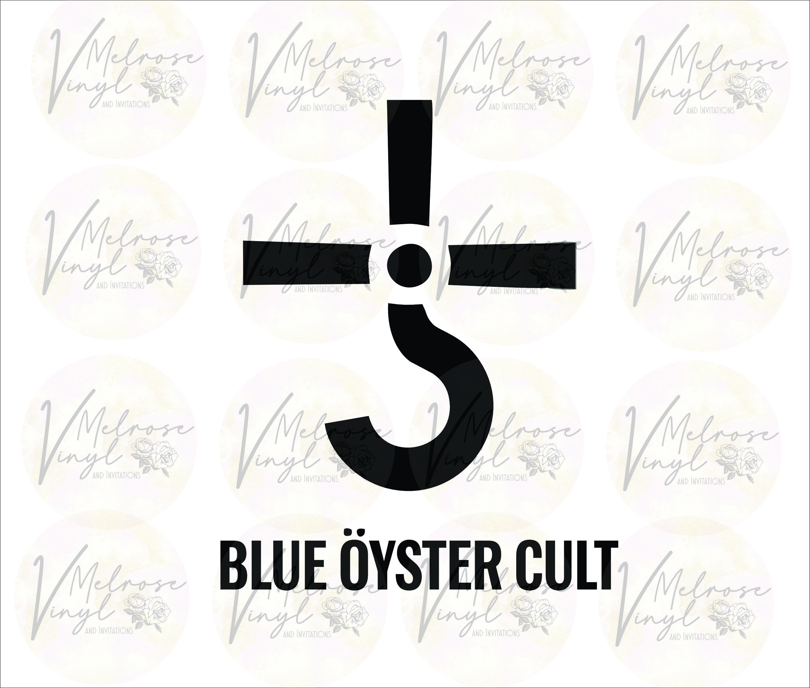 Blue Oyster Cult Symbol Tattoo