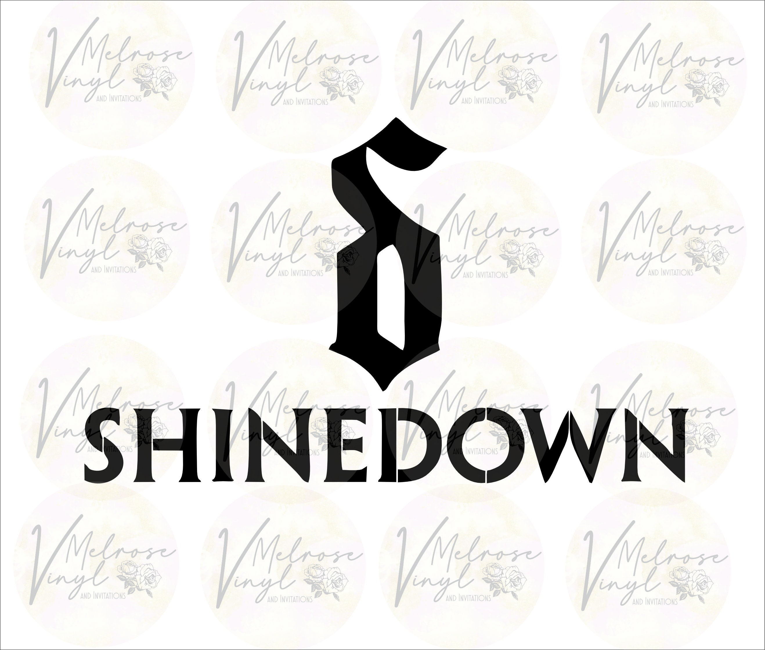 Shinedown Band Logo Vinyl Decal Sticker Rock Music - Etsy Australia