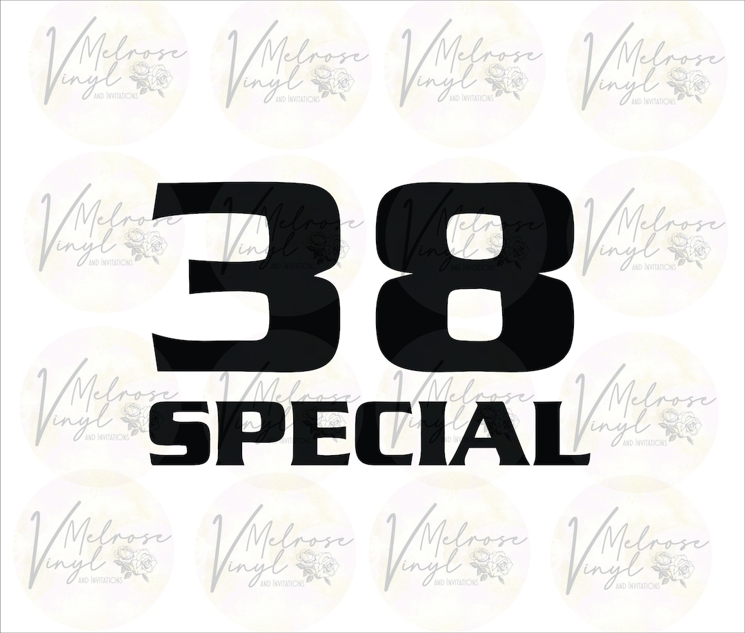 38 Special Band Logo - Vinyl Decal Sticker - Southern Rock - Various ...