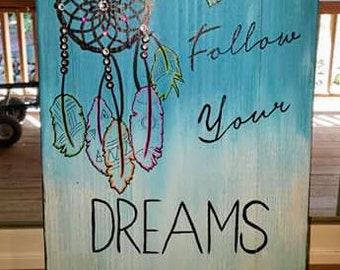 Rustic Decor - Canvas Art - Reclaimed Wood
