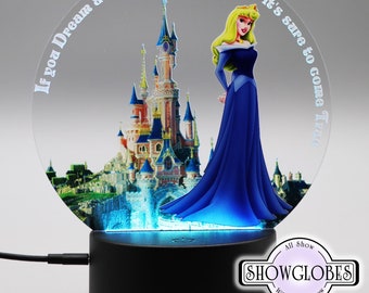 Exhibición LED del globo de la Princesa Aurora de Disney