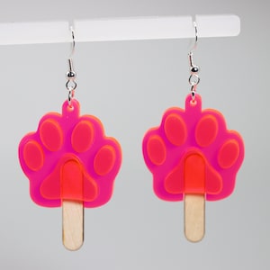 Disney Zootopia Inspired Pawpsicles Earrings