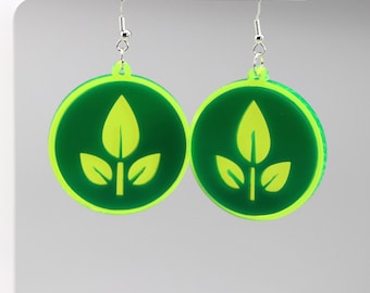 Pendientes inspirados en la "Directiva de Plantas" de WALL*E de Pixar