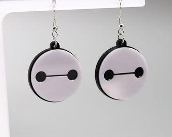 Pendientes Baymax de Disney Big Hero 6