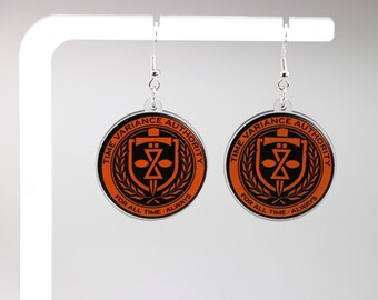 Pendientes inspirados en Loki "TVA" de Marvel
