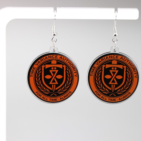 Marvel's Loki "TVA" Inspired Earrings