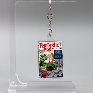 Comic Book Cover Replica Keychains - Etsy