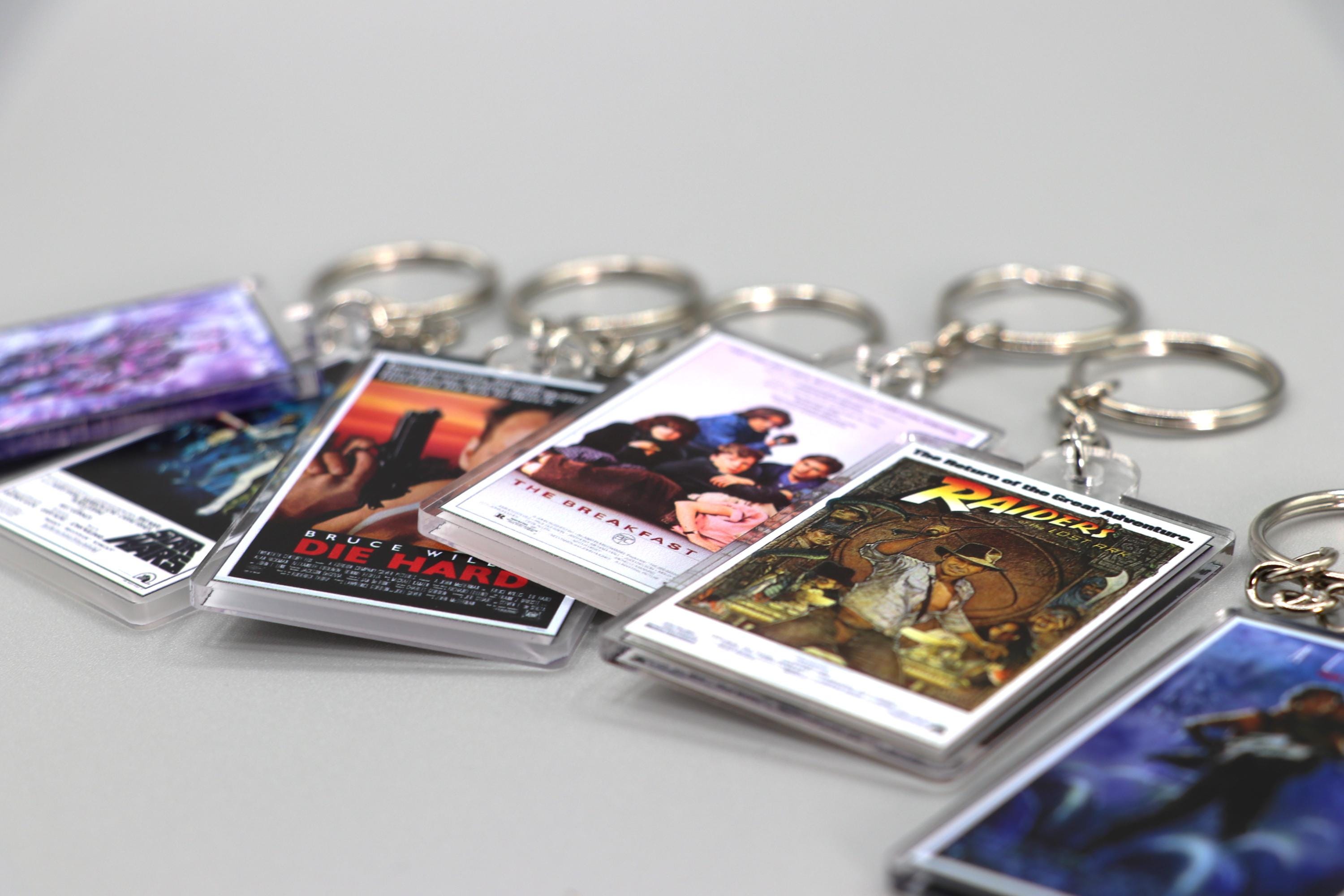 Movie Poster Replica Keychains - Etsy