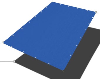 Custom Heavy Duty Shade Sail: UV Protection, Straight Edge Design