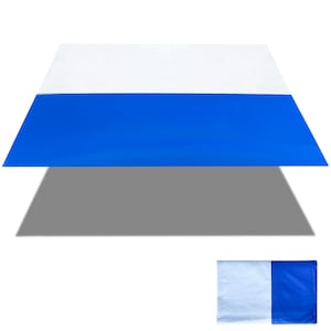 Bi-Color Ripstop Nylon Fabric: Water Repellent Sun Shelter, Kite, Banner