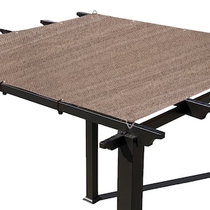 Custom Heavy Duty Shade Sail - Outdoor Sun Shade Cover for Patio, Pergola, Backyard, Awning - Straight Edge Sail, 6 Color Options