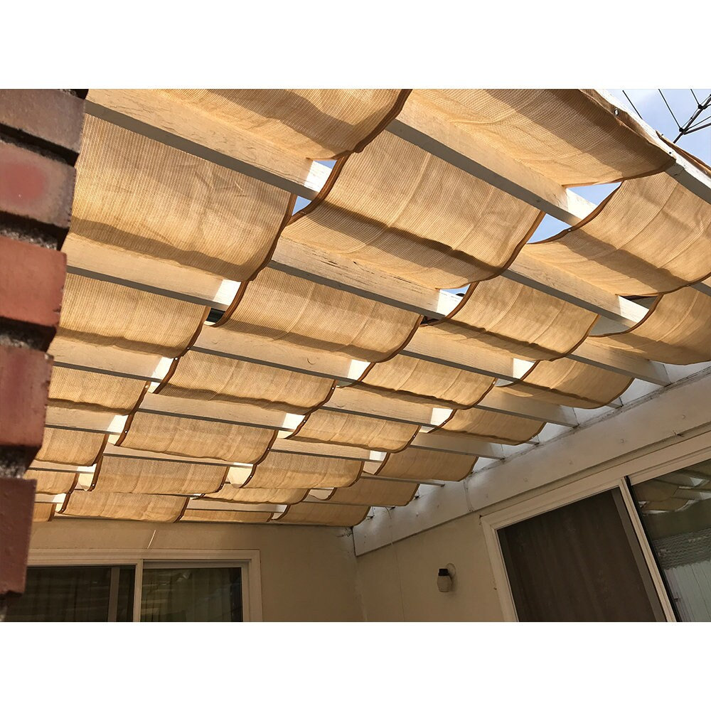 Vela De Sombra De Onda Deslizante, Cubierta Impermeable Para Pérgola  Retráctil, Cubierta De Repuesto De Alambre, image size:1000x1000