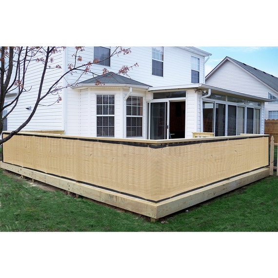 Custom Sized Privacy Screen Patio Deck Balcony Pool Porch Etsy