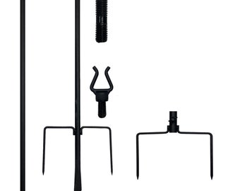 Custom Plant Support Sticks- Fruit Tree Support Poles- Adjustable Metal Pole-Sun Shade Poles( 2 per Set)