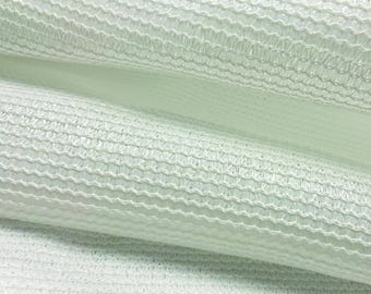 Custom Wave Shade Cover for Pergola: UV-Resistant HDPE - 26.5IN X 113IN