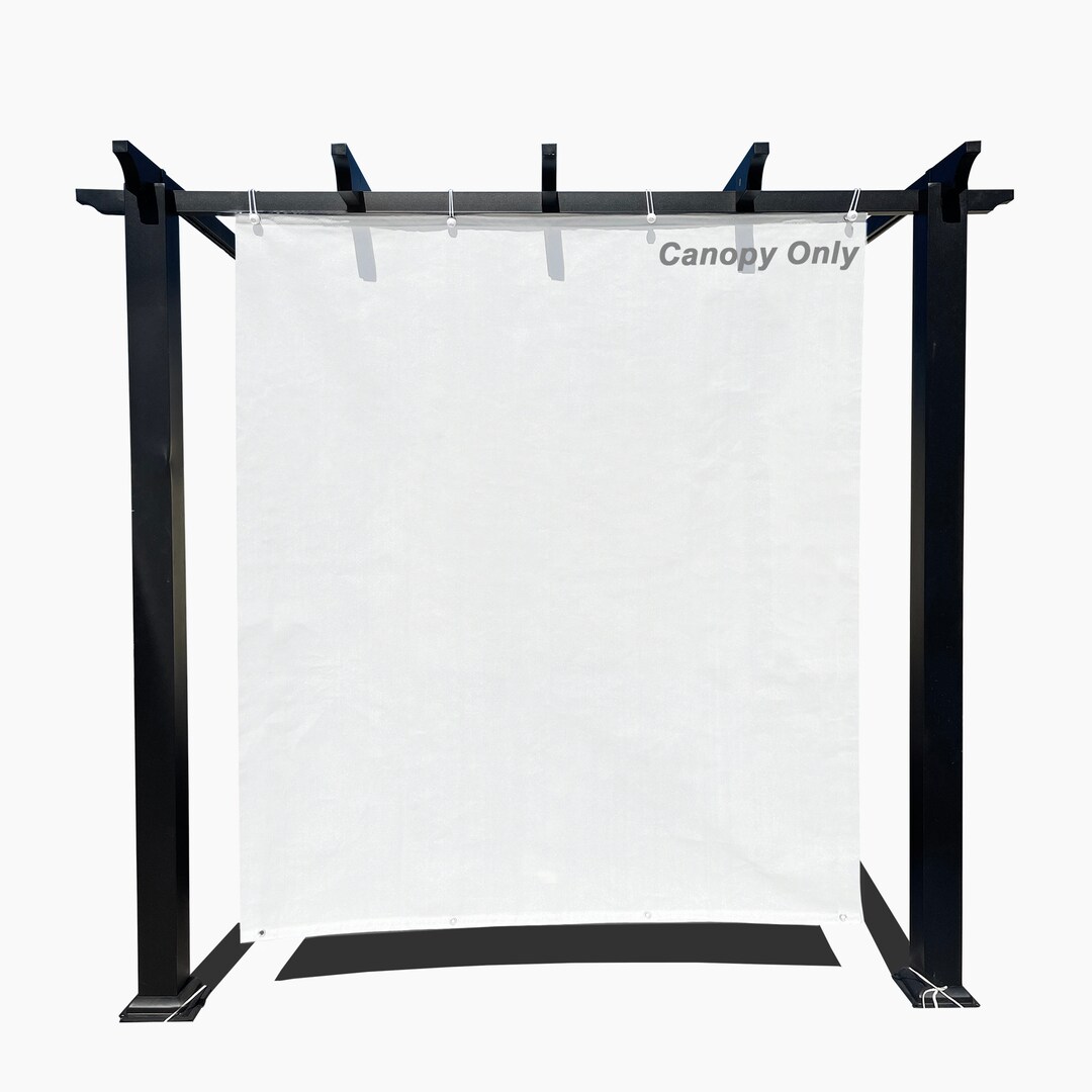 Custom Sized 2 Sided Hems & Grommets Sun Shade Privacy Panel for Patio