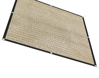 Custom Sized 50% Sun Block Garden Net Mesh, Garden Shade, Plant Shade/protector Garden Cover - Beige