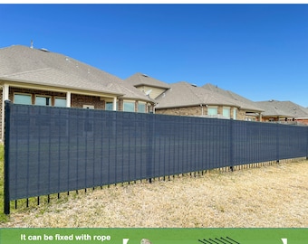 Tela de sombra personalizada con bloqueo solar del 75% y ojales de acero inoxidable - Negra