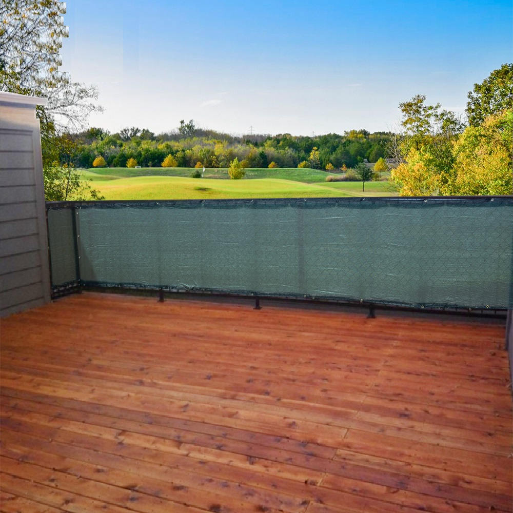 Custom Sized Privacy Screen Mesh Patio Deck Balcony Pool Etsy