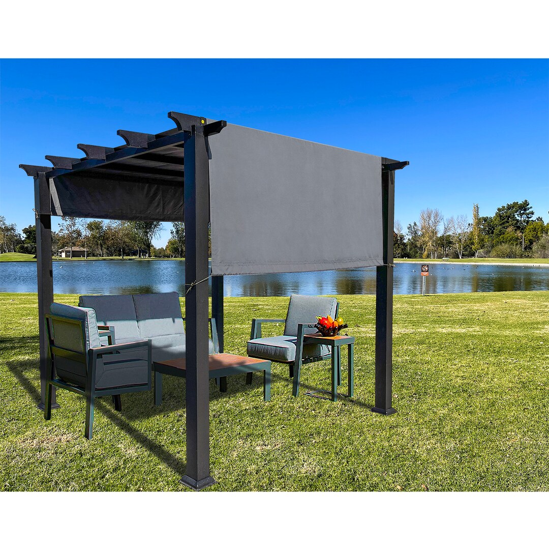 Custom Universal Waterproof Pergola Cover Patio Canopyadjustable UV