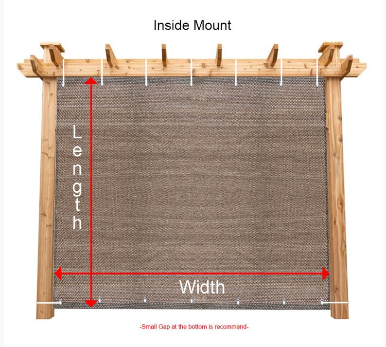 Custom Sized 2 Sided Hems & Grommets Sun Shade Privacy Panel Etsy