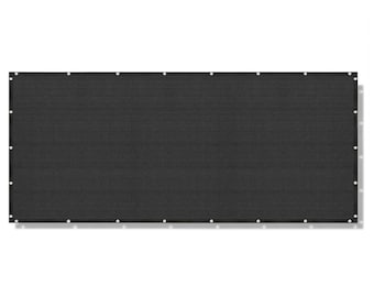 Custom Black Privacy Screen