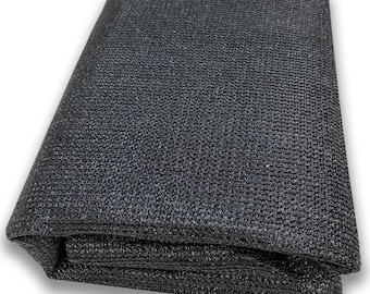 Pantalla de privacidad de tamaño personalizado: panel de barrera de sombra negro