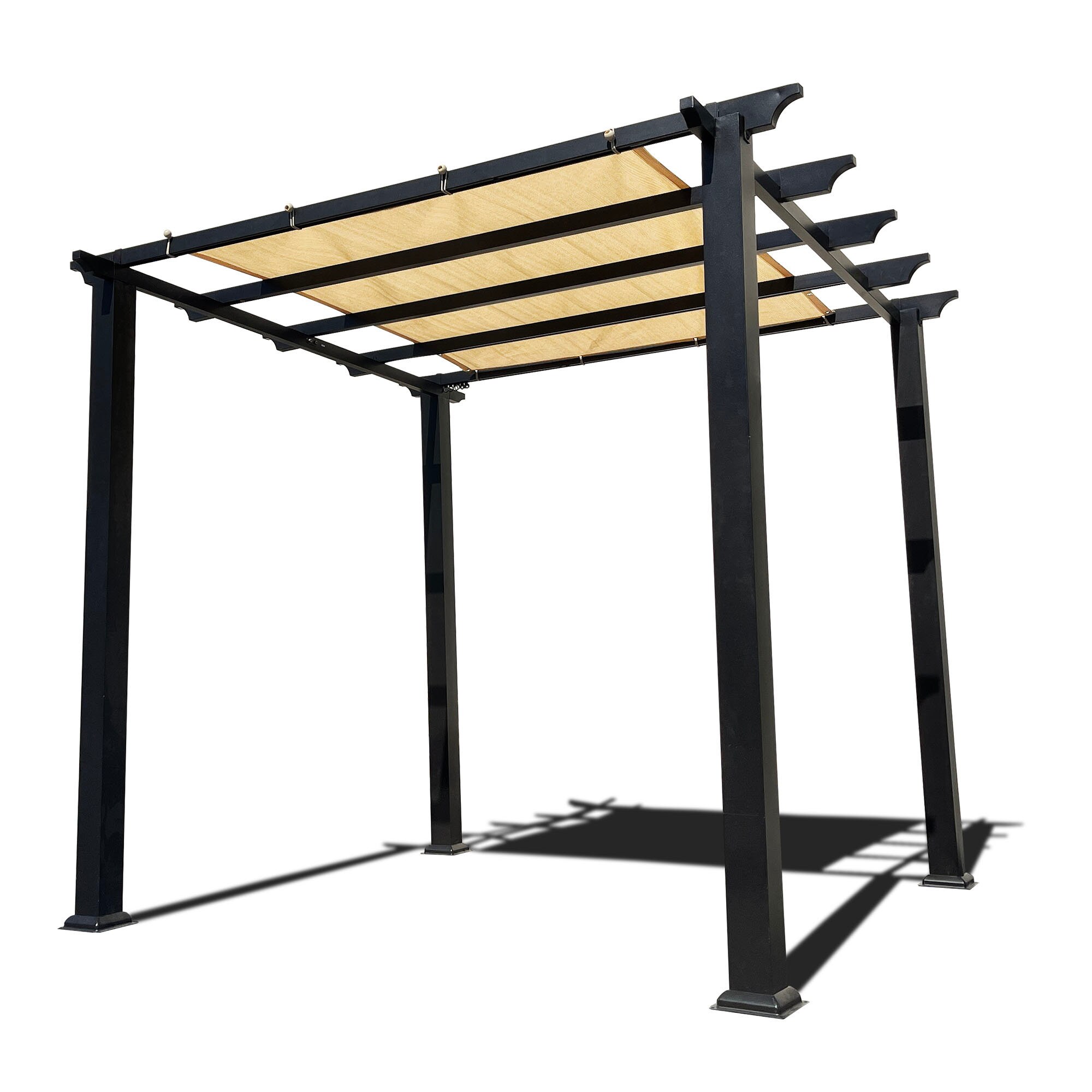 Custom Sized Permeable Pergola Sun Shade Cover Patio Canopy W/ Etsy