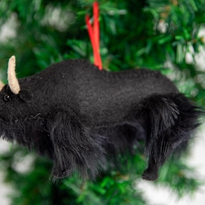 Yak Christmas Ornament, Yak Ornament