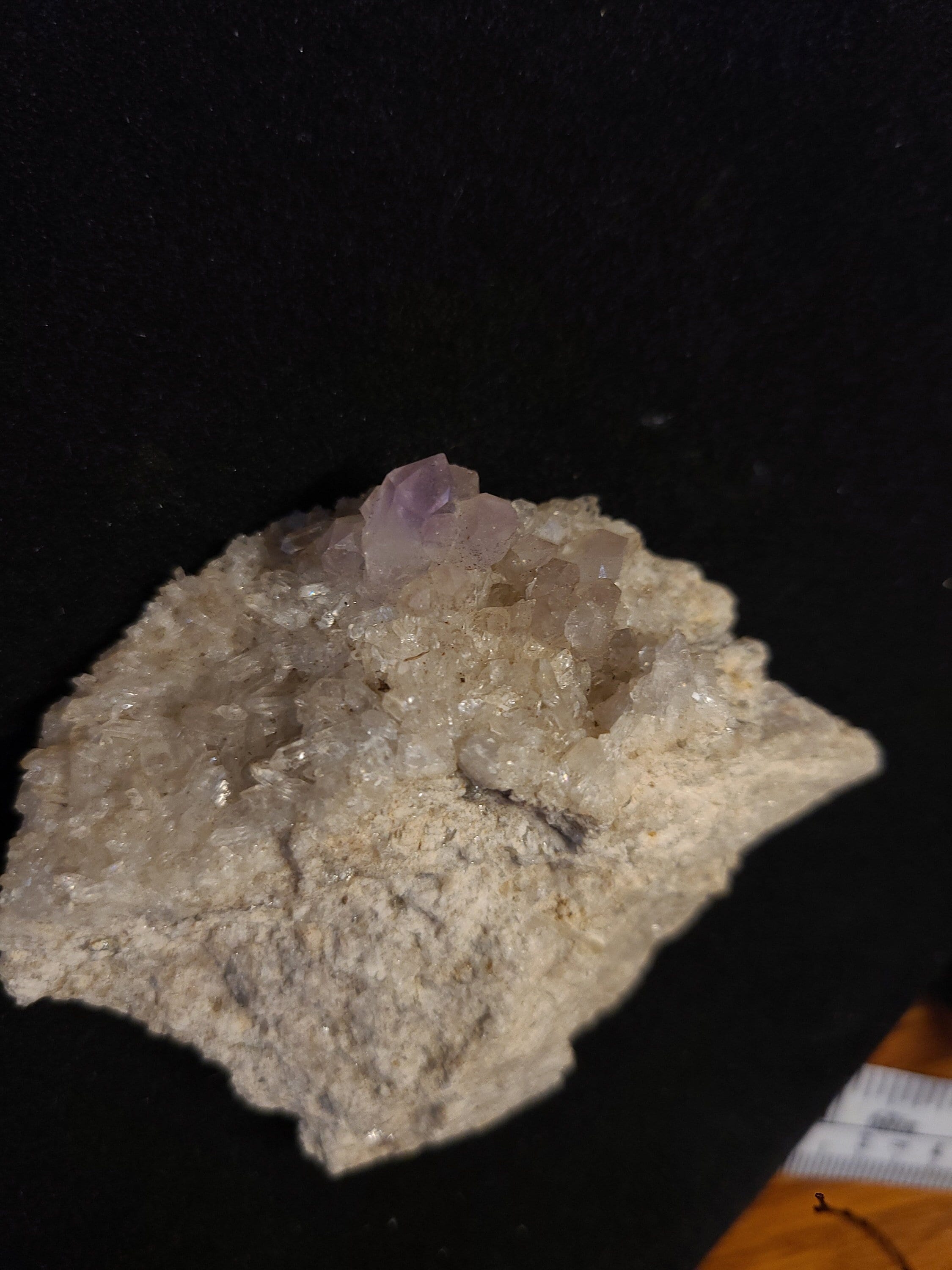 Amethyst & Druzy Quartz, Jxr, Jackson's Crossroads, Georgia, Self Collected | #a1