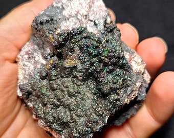 Iridescent Botryiodal Hematite- Grave's Mountain, Georgia (#HD-5)