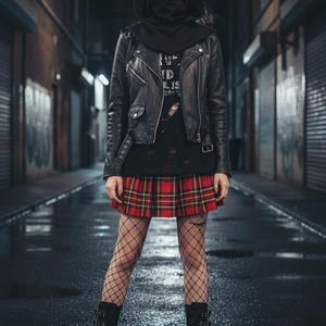 Black Techwear Hood with Face Mask image 1