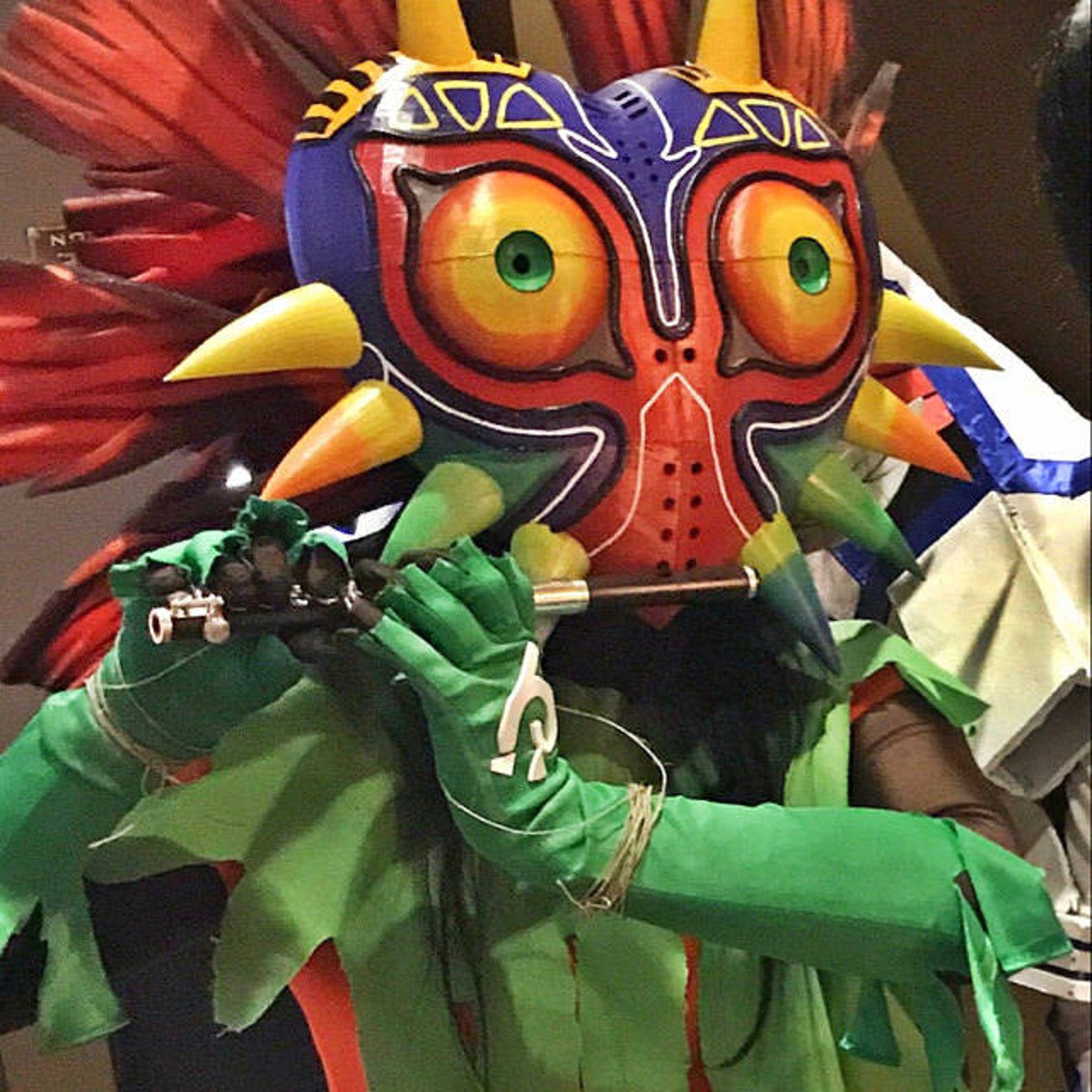 Skull Kid Hat Majoras Mask Legend of Zelda Cosplay Etsy