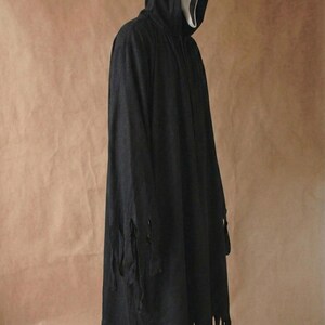 Slasher Robe Sparkling Black Phantom Robe - 90s Slasher Halloween Costume - Etsy