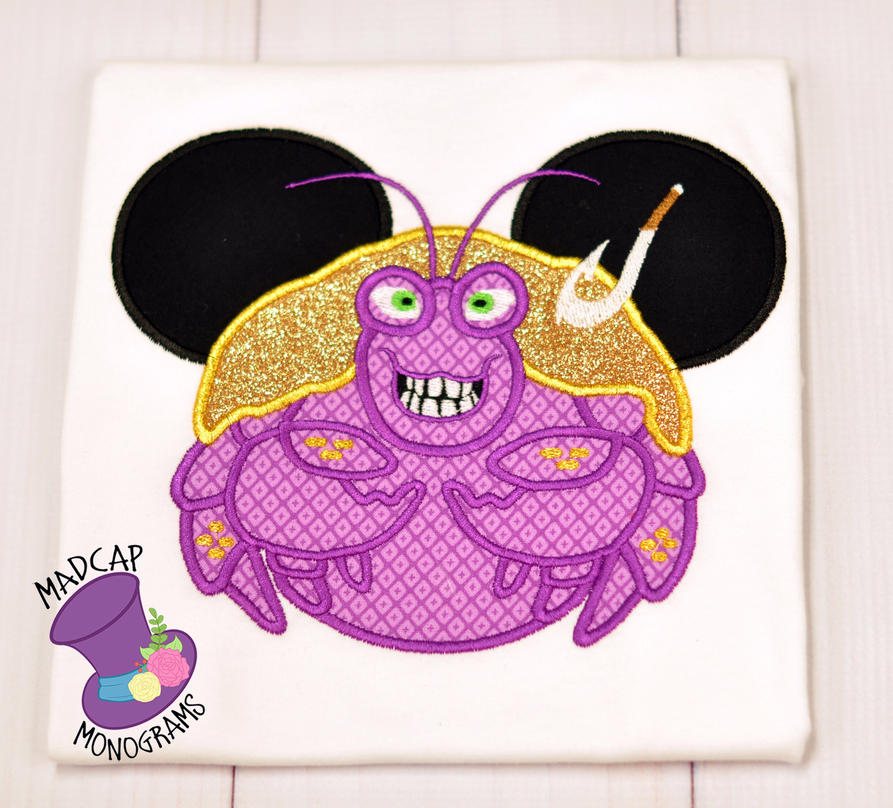 Shiny Crab Tamatoa Moana Character Inspired Mickey Ears Etsy Shiny Crab Tamatoa Moana Character Inspired Mickey Ears Etsy