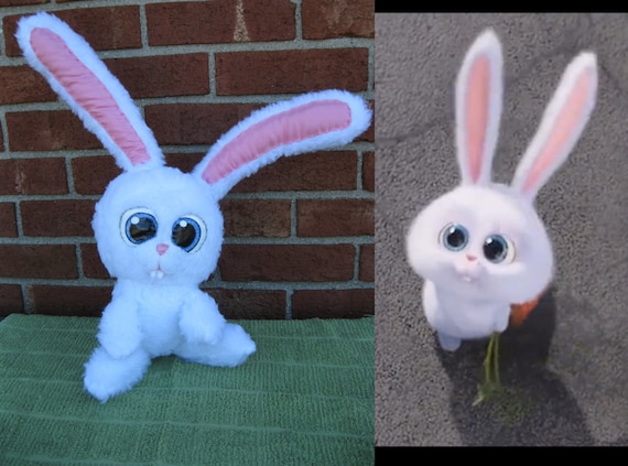 snowball stuffed toy